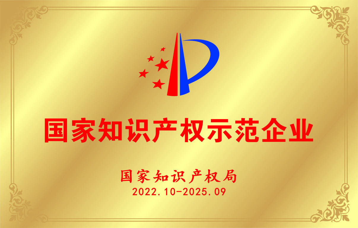 国家知识产权示范企业 